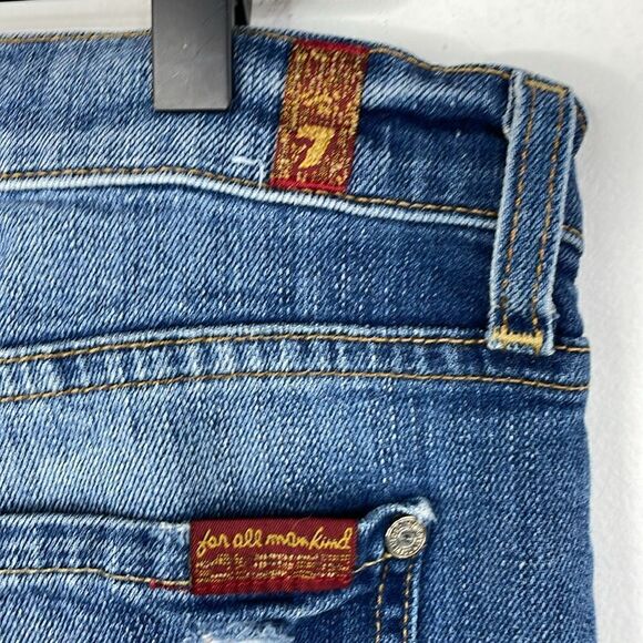 7 for all mankind the relaxed skinny distressed Jeans 30” - Picture 7 of 16